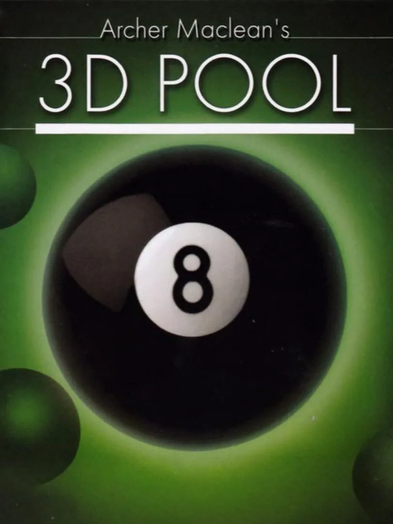 Archer Maclean's 3D Pool cover art