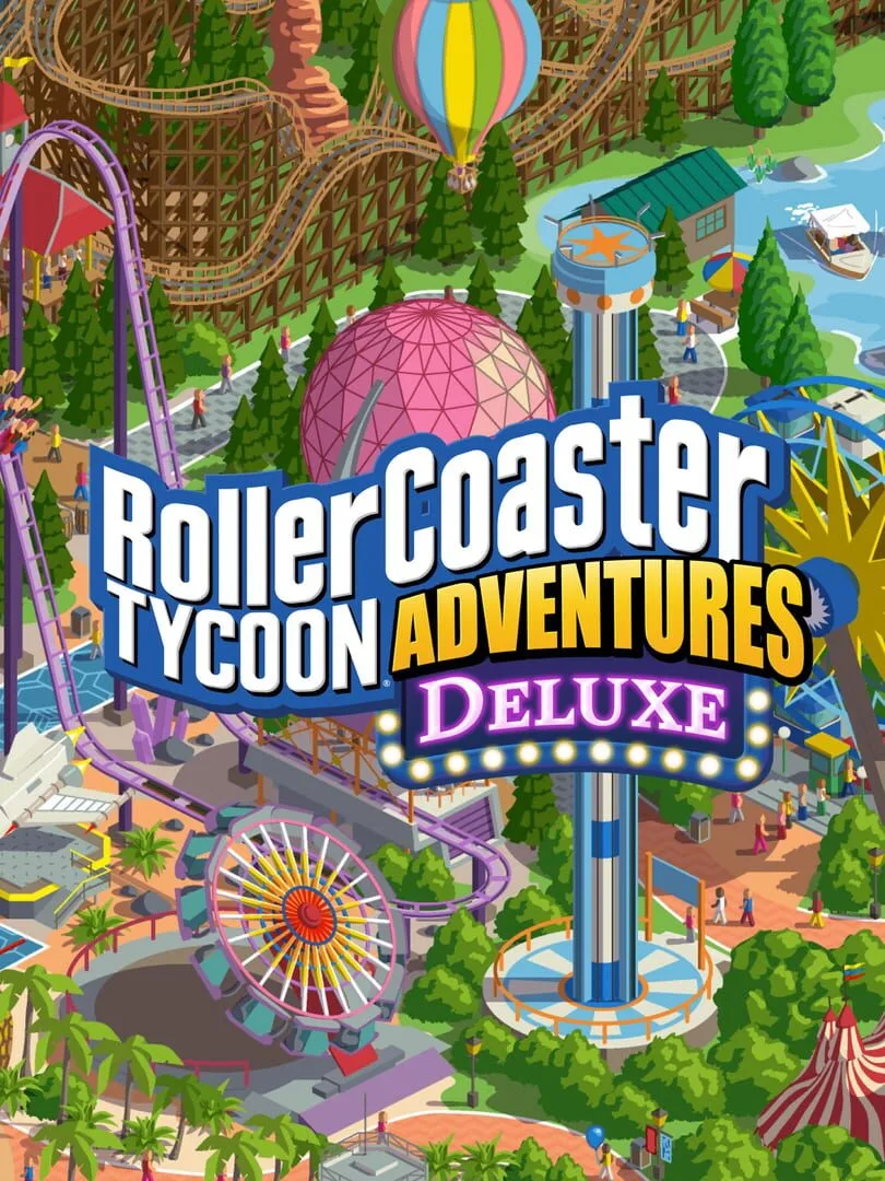 RollerCoaster Tycoon Adventures Deluxe cover art