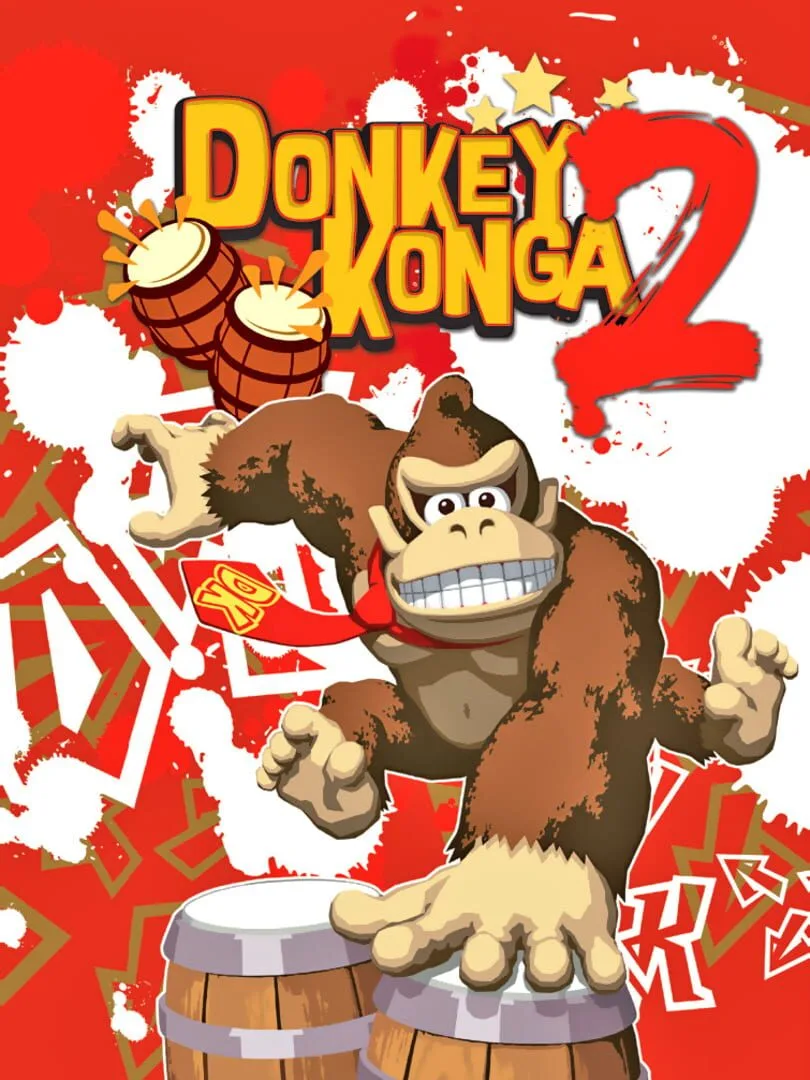Donkey Konga 2 cover art