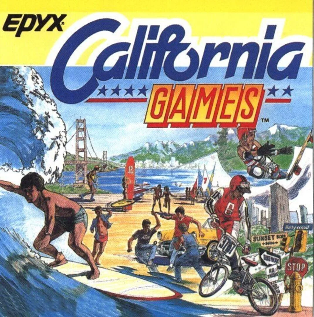 California Games cover art