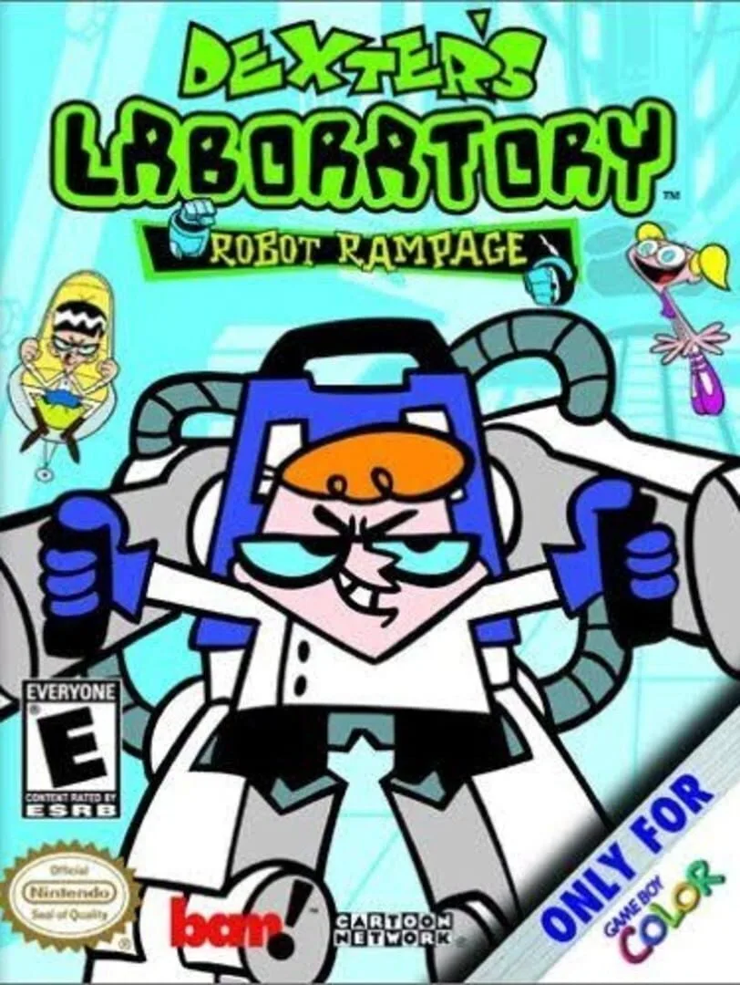 Dexter's Laboratory: Robot Rampage cover art