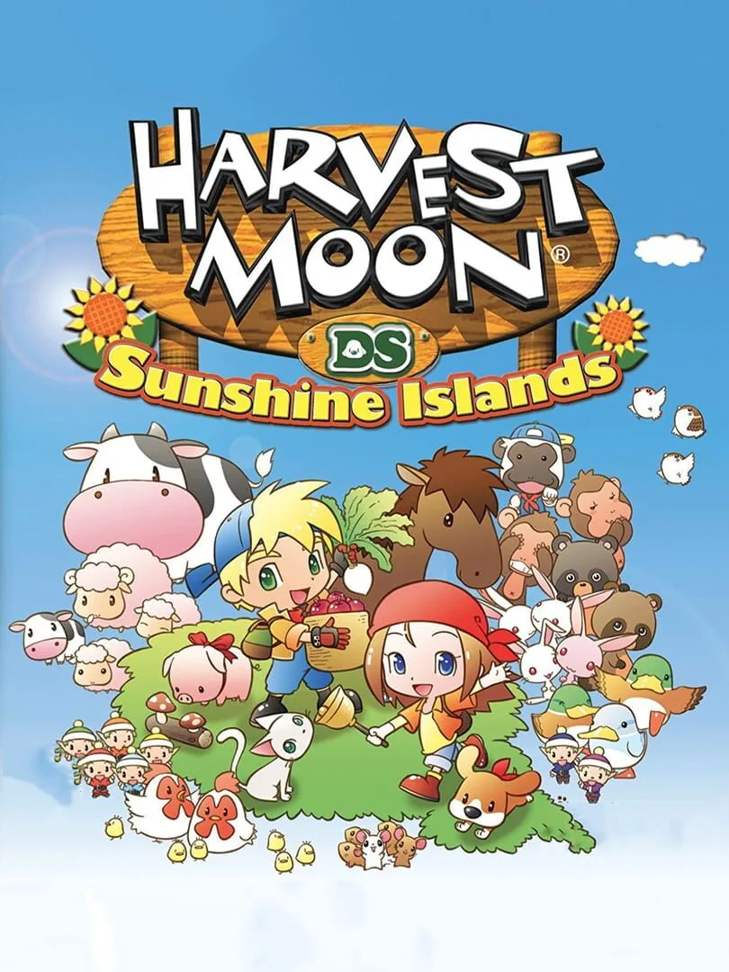 Harvest Moon DS: Sunshine Islands cover art