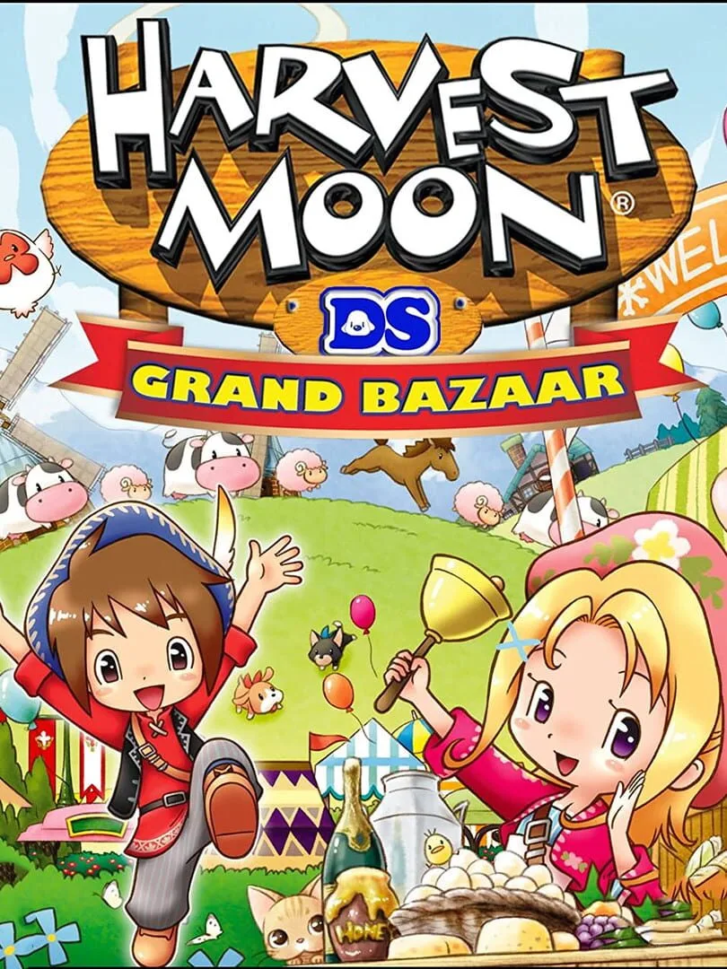 Harvest Moon DS: Grand Bazaar cover art