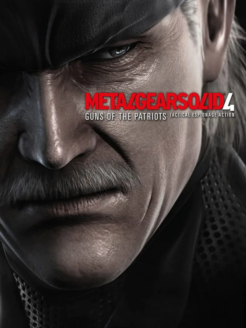 Metal Gear Solid 4: Guns of the Patriots cover art