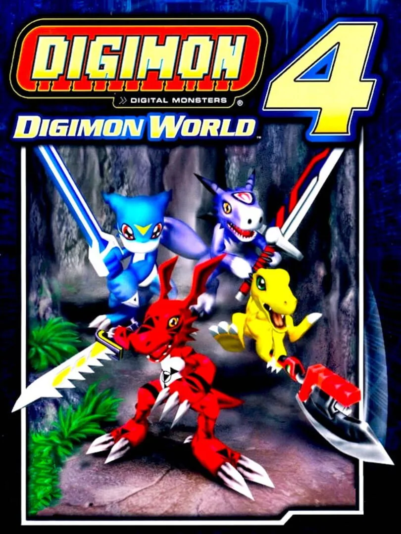 Digimon World 4 cover art