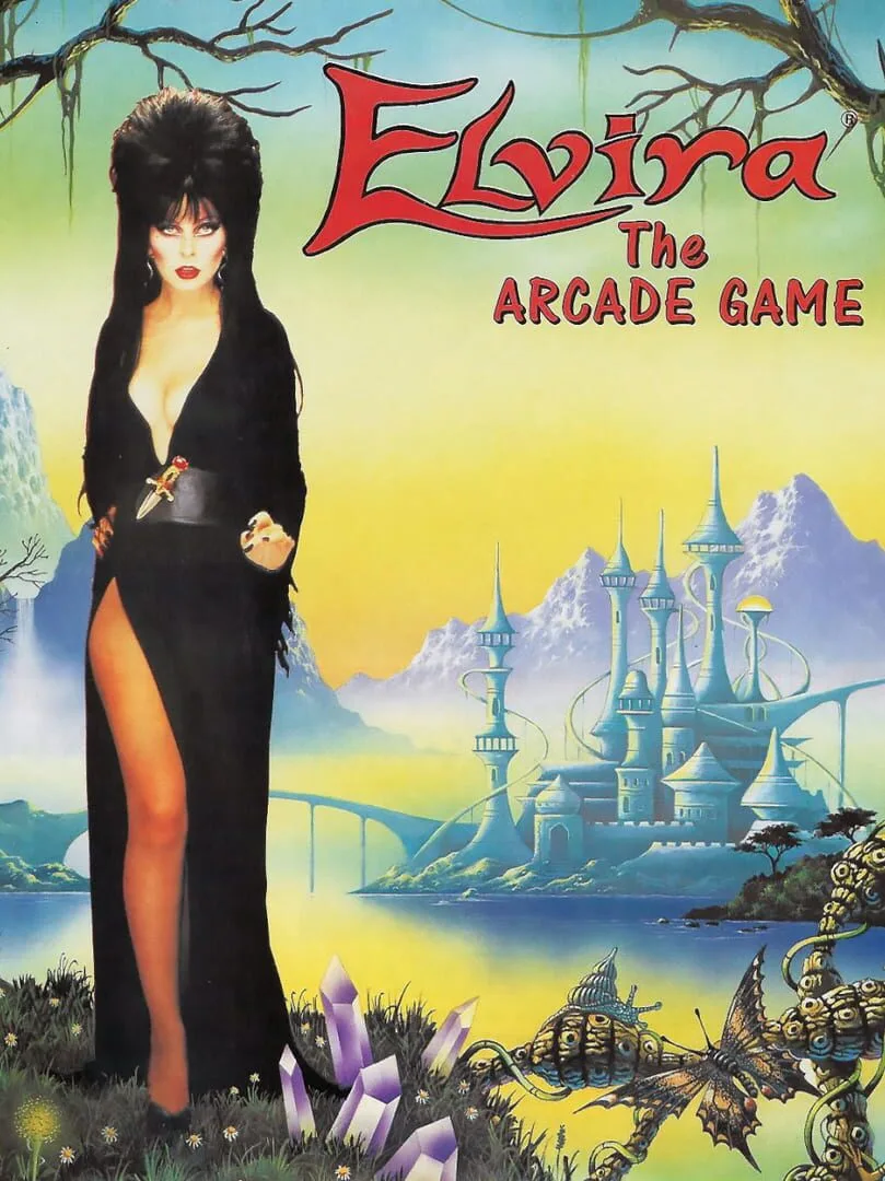 Elvira: The Arcade Game cover art