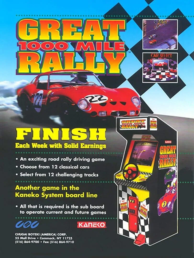1000 Miglia: Great 1000 Miles Rally cover art