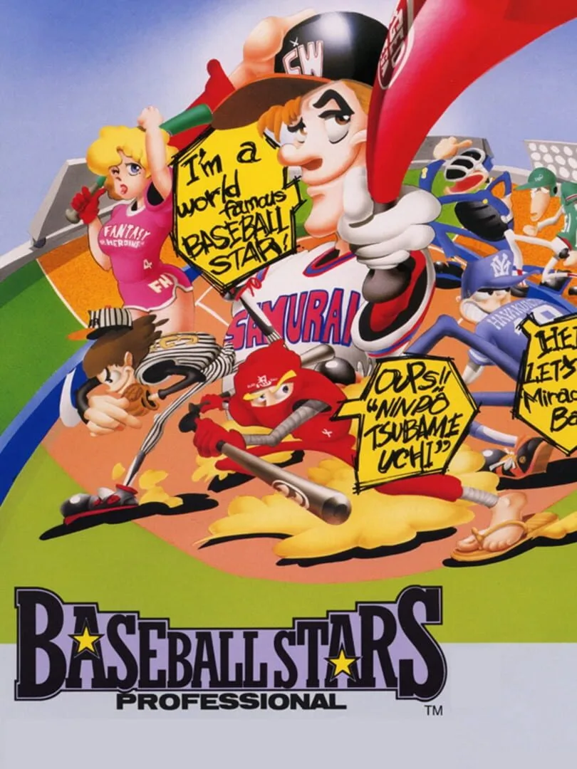 Baseball Stars Professional cover art