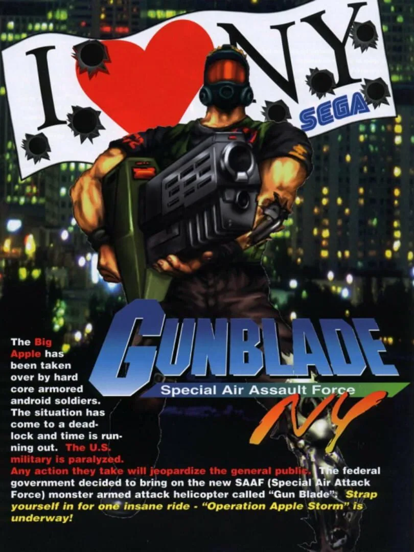 Gunblade NY cover art