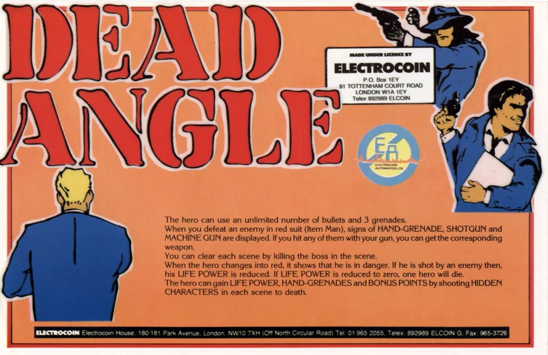 Dead Angle cover art