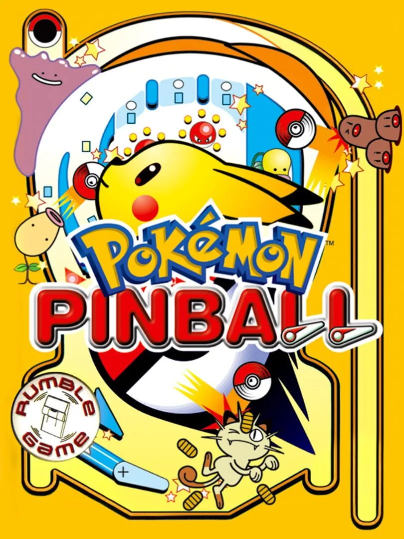 Pokémon Pinball cover art