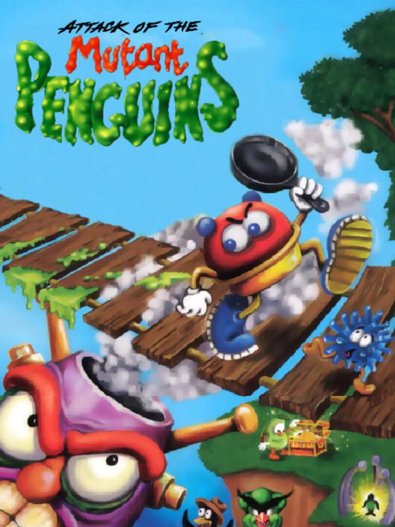 Attack of the Mutant Penguins cover art
