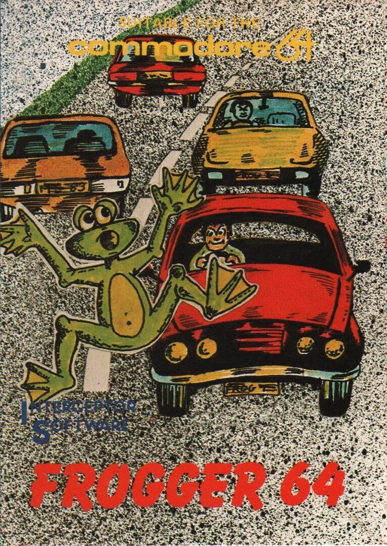 Frogger 64 cover art