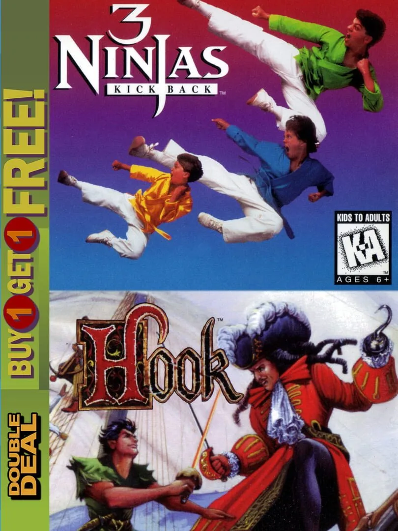 3 Ninjas Kick Back / Hook cover art