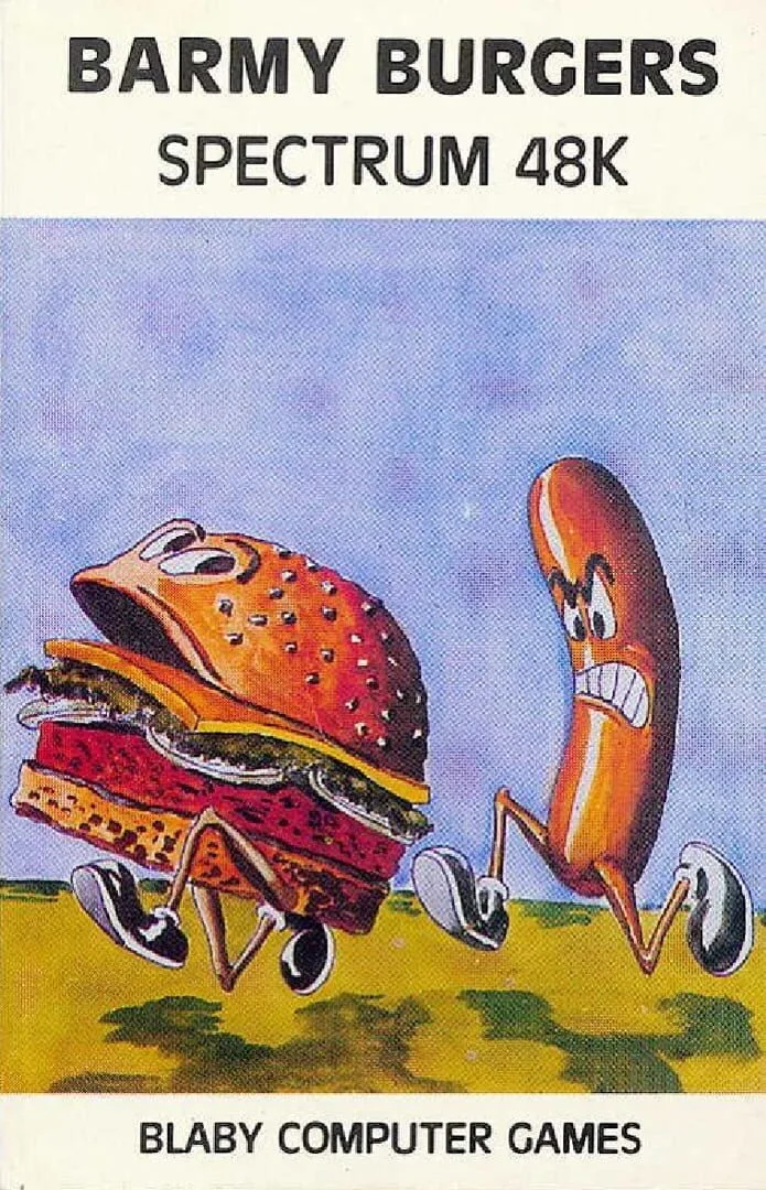 Barmy Burgers cover art