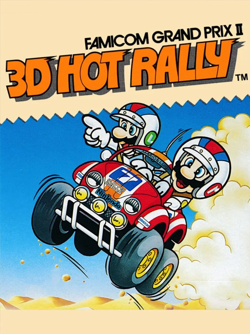 Famicom Grand Prix II: 3D Hot Rally cover art