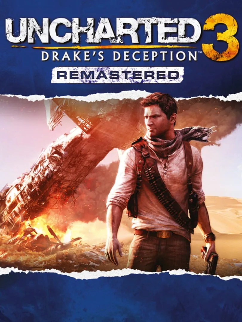 Uncharted 3: Drake's Deception Remastered cover art