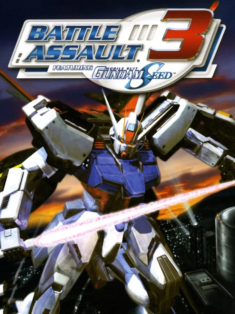 Battle Assault 3 featuring Gundam Seed cover art