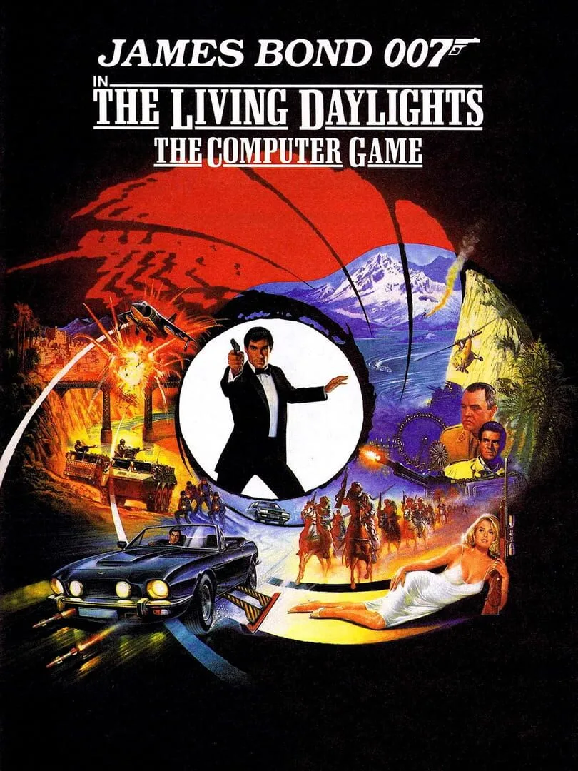 James Bond 007: The Living Daylights cover art