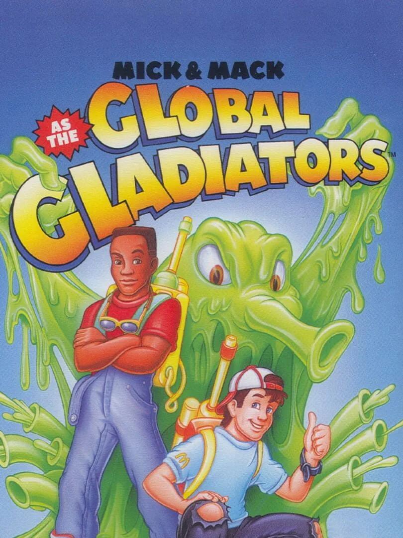Mick & Mack as the Global Gladiators cover art
