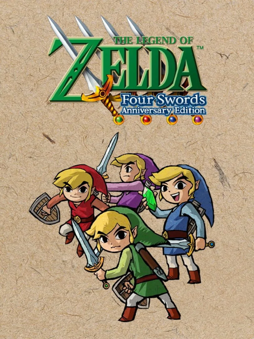 The Legend of Zelda: Four Swords - Anniversary Edition cover art