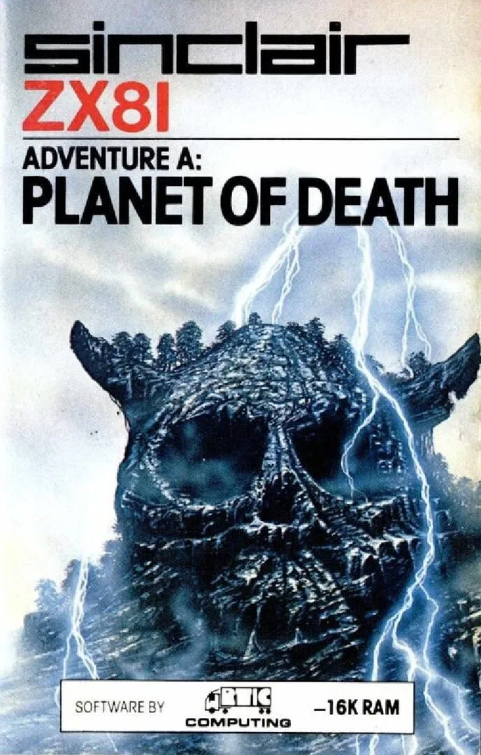 Adventure A: Planet of Death cover art