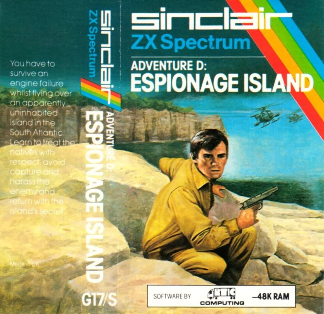 Adventure D: Espionage Island cover art