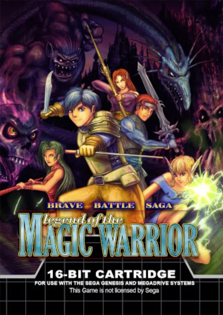 Brave Battle Saga: Legend of the Magic Warrior cover art
