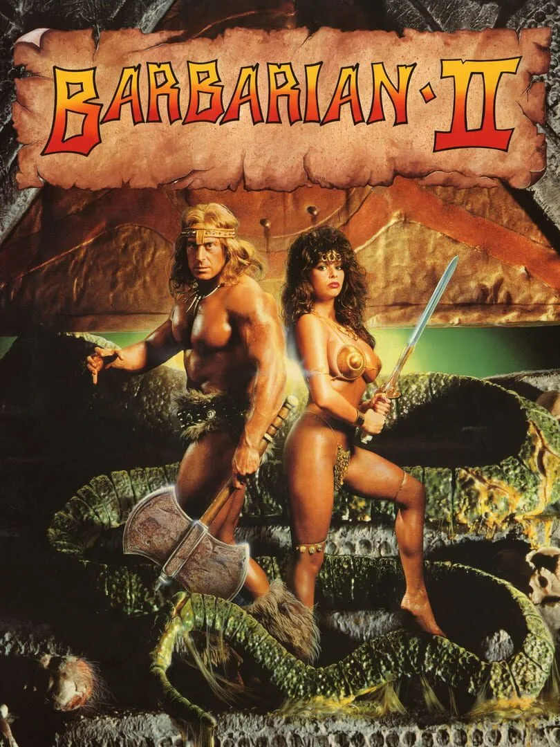 Barbarian II: The Dungeon of Drax cover art