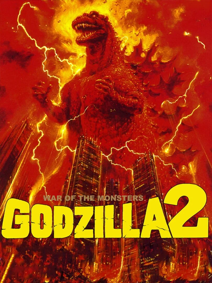 Godzilla 2: War of the Monsters box art