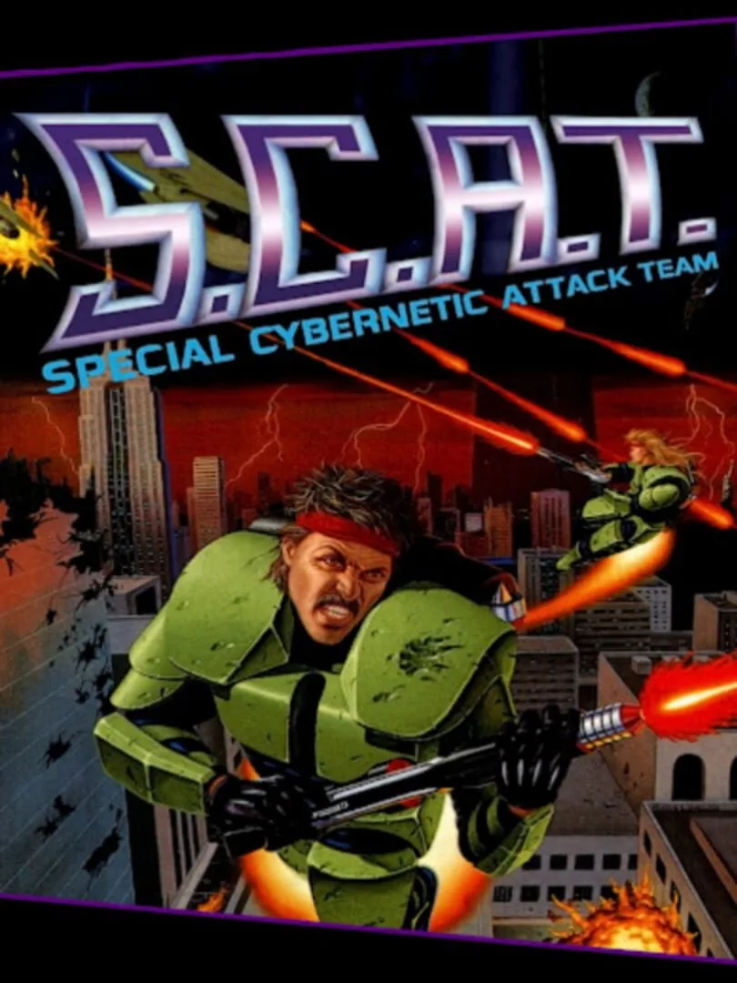 S.C.A.T.: Special Cybernetic Attack Team cover art
