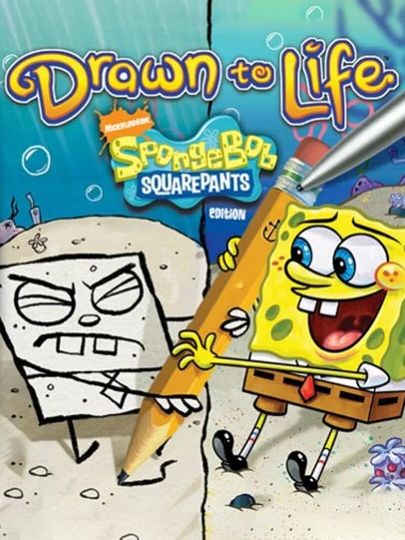 Drawn to Life: SpongeBob SquarePants Edition cover art