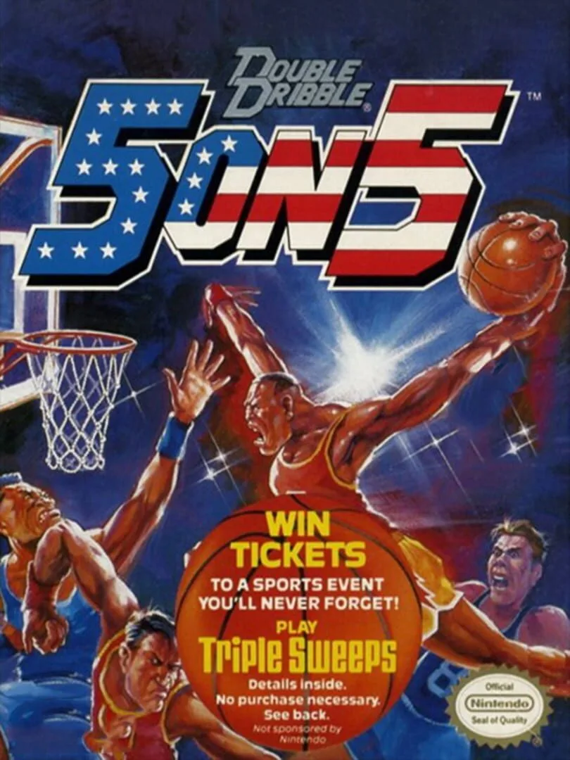 Double Dribble: 5 on 5 cover art