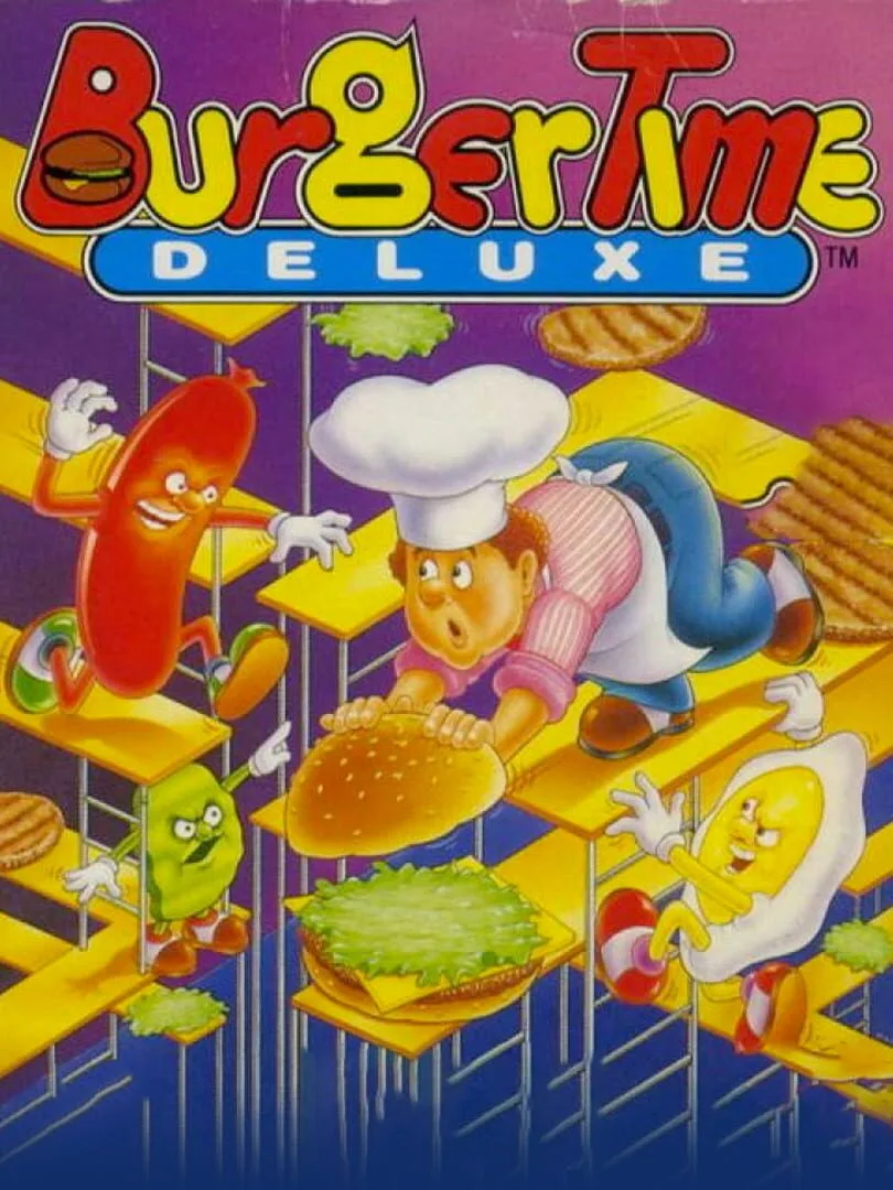 BurgerTime Deluxe cover art
