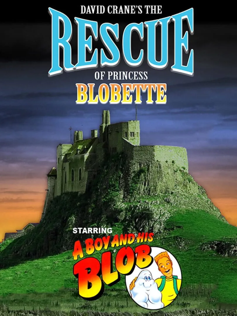 David Crane's The Rescue of Princess Blobette box art