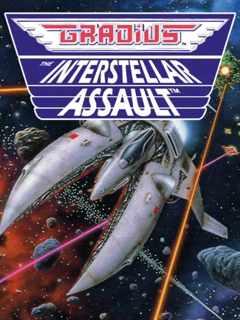 Gradius: The Interstellar Assault cover art