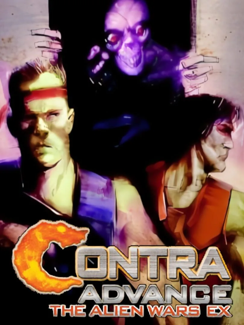 Contra Advance: The Alien Wars EX cover art