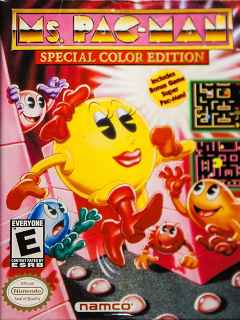 Ms. Pac-Man: Special Color Edition cover art