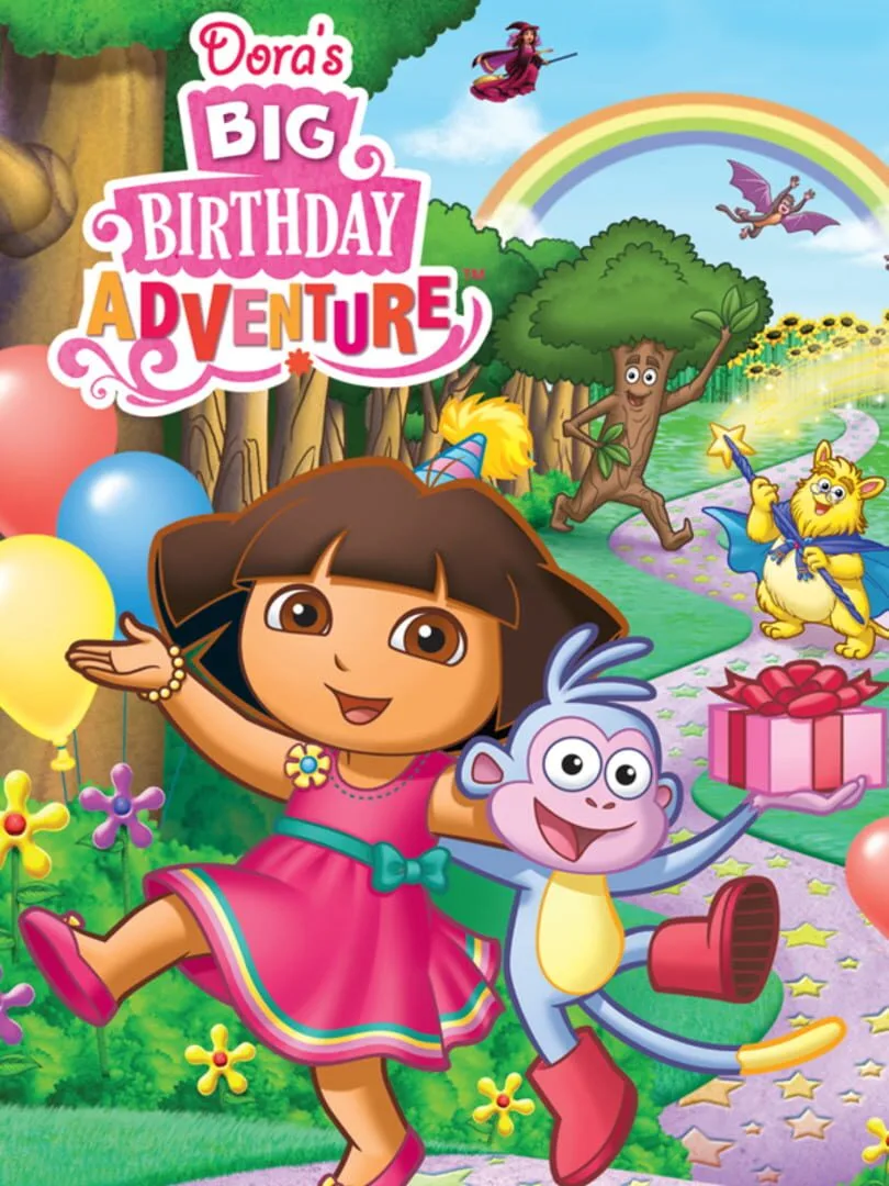Dora the Explorer: Dora's Big Birthday Adventure cover art