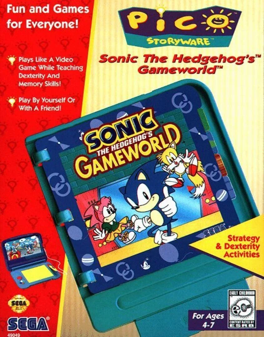 Sonic the Hedgehog's Gameworld cover art