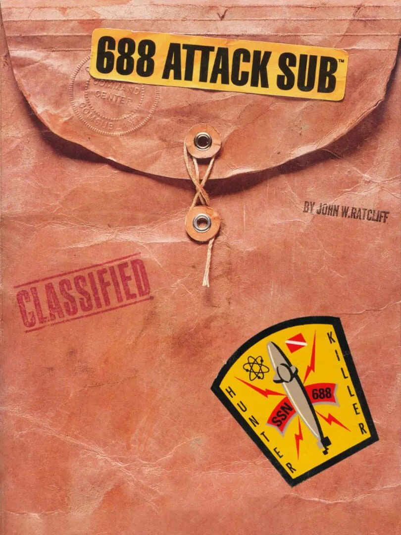 688 Attack Sub cover art