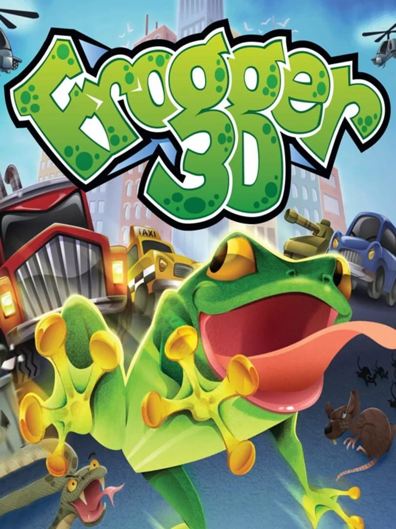 Frogger 3D cover art