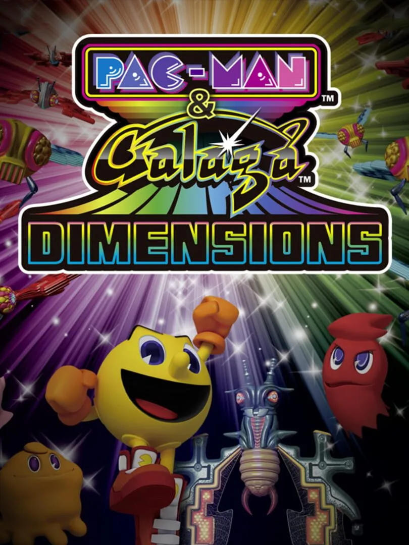 Pac-Man & Galaga Dimensions cover art