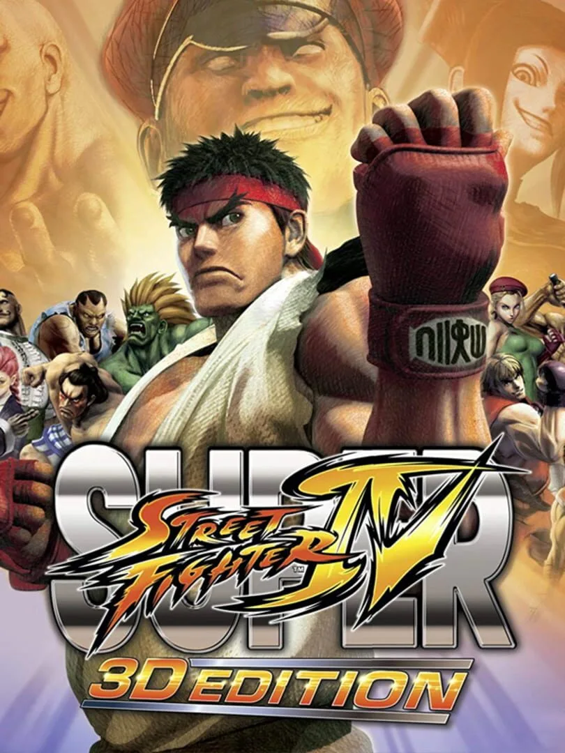 Super Street Fighter IV: 3D Edition cover art