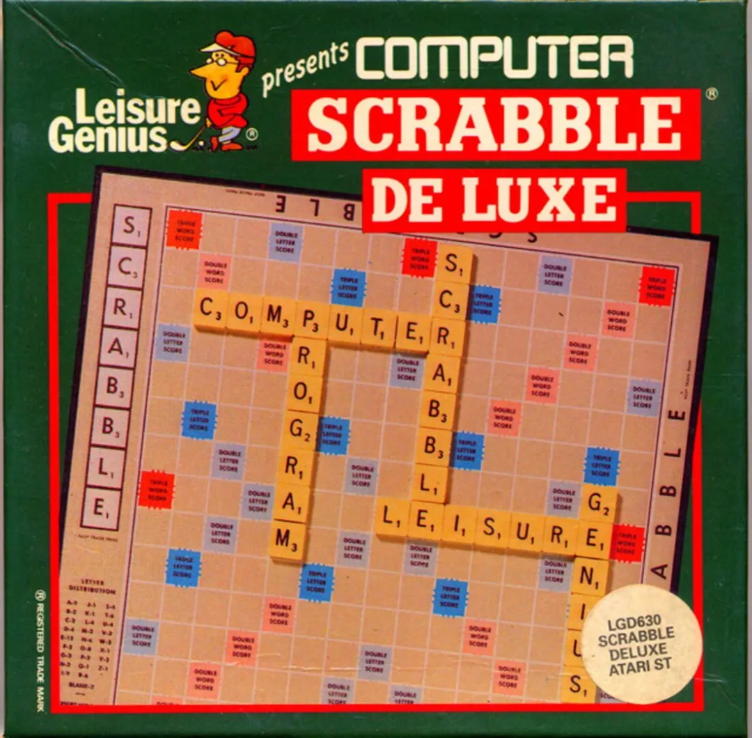Computer Scrabble De Luxe cover art