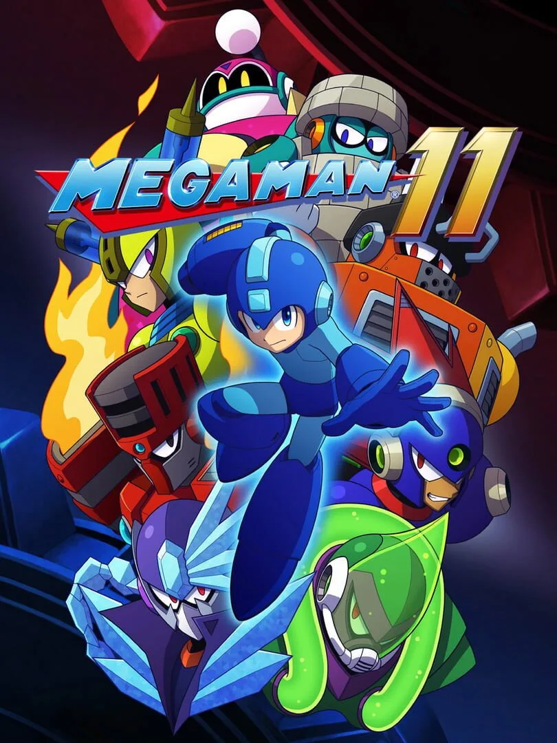 Mega Man 11 cover art