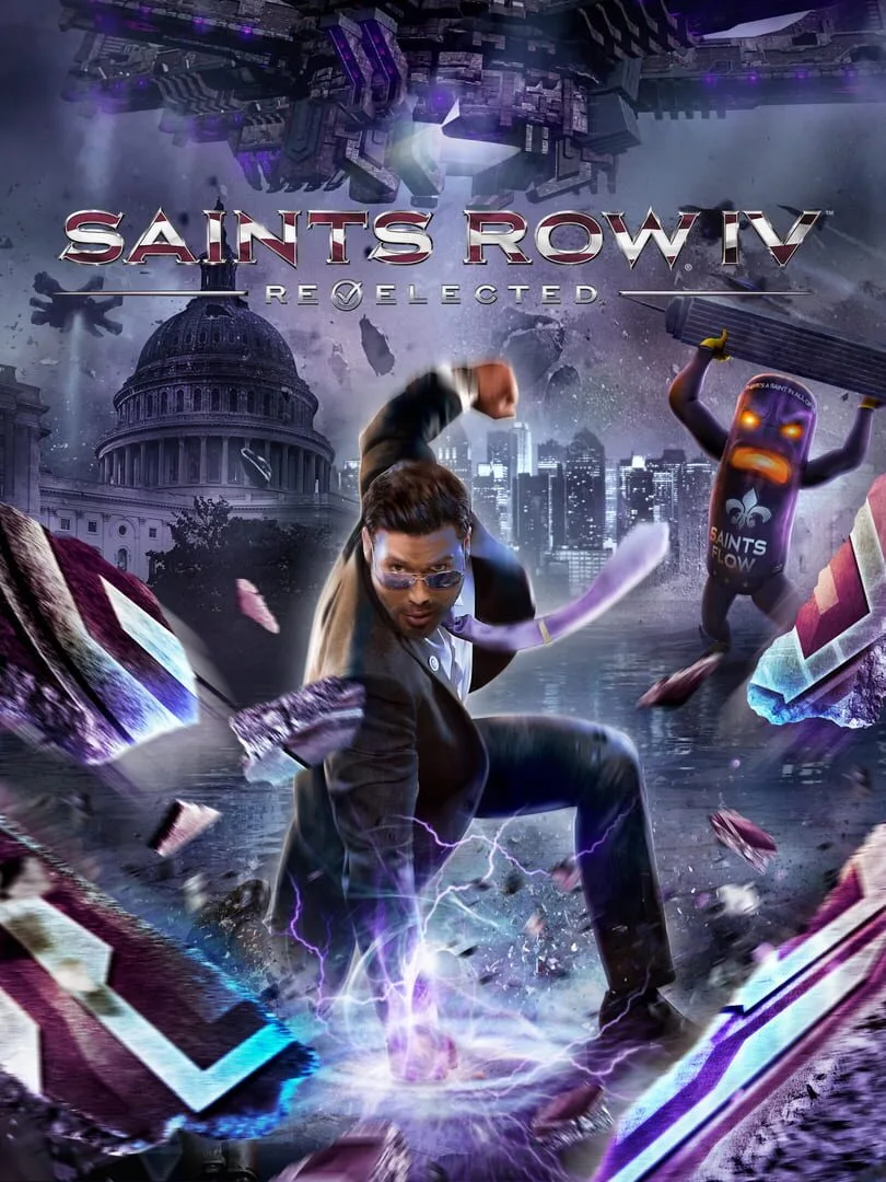 Saints Row IV: Re-Elected cover art