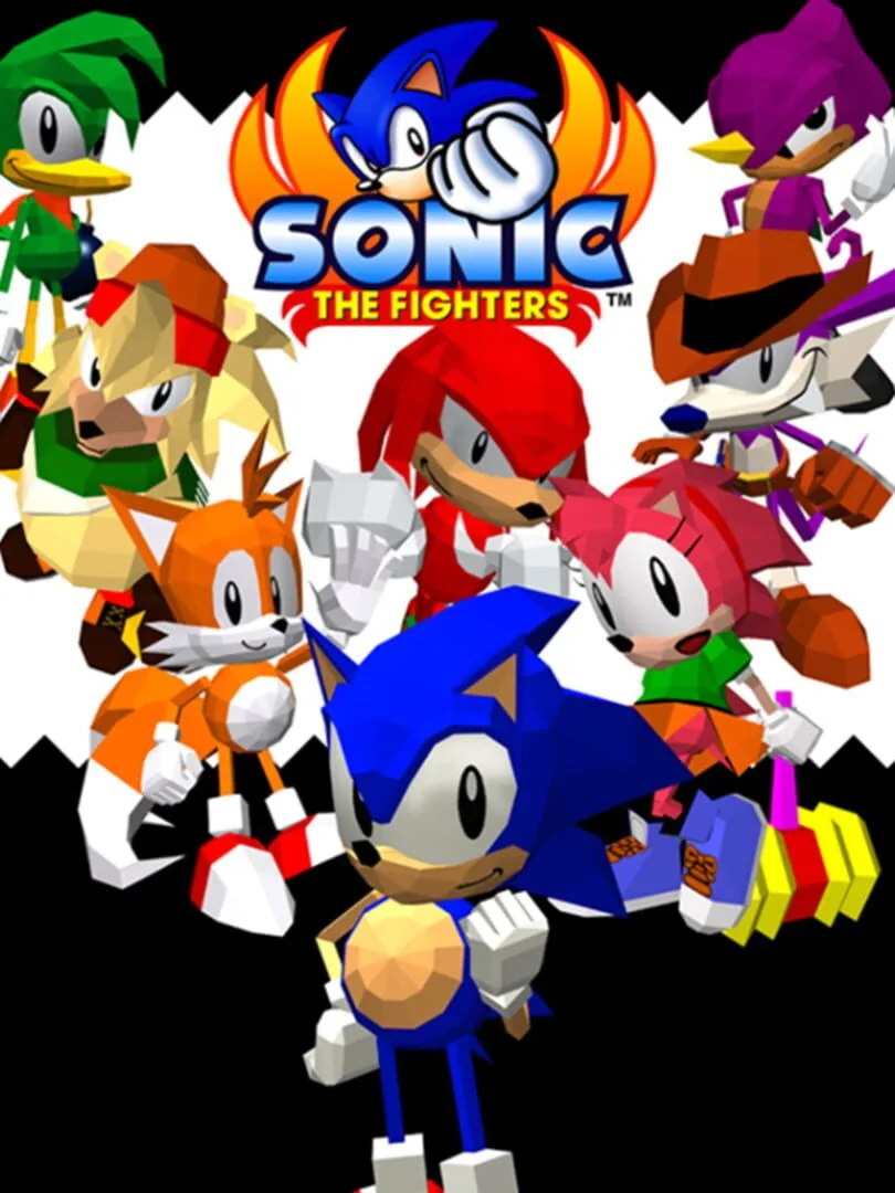 Sonic the Fighters cover art