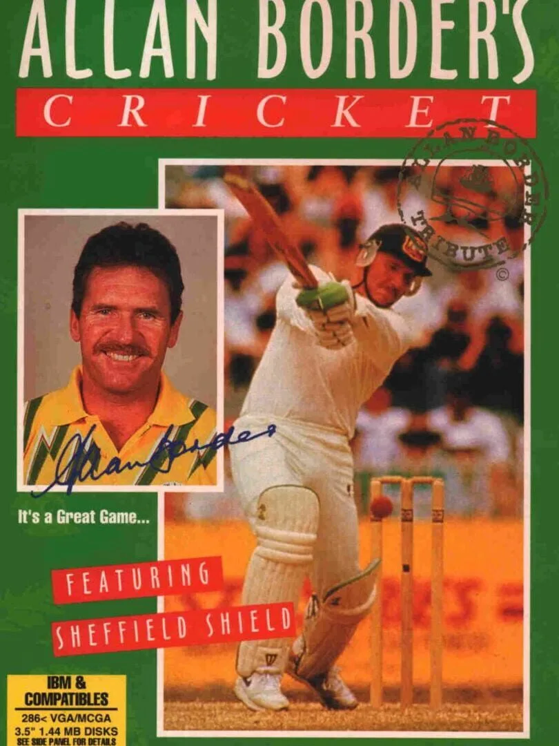 Allan Border's Cricket cover art