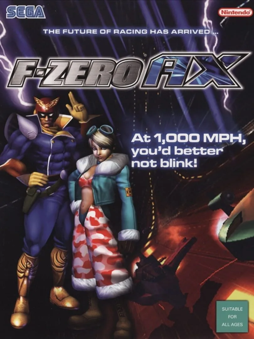 F-Zero AX cover art